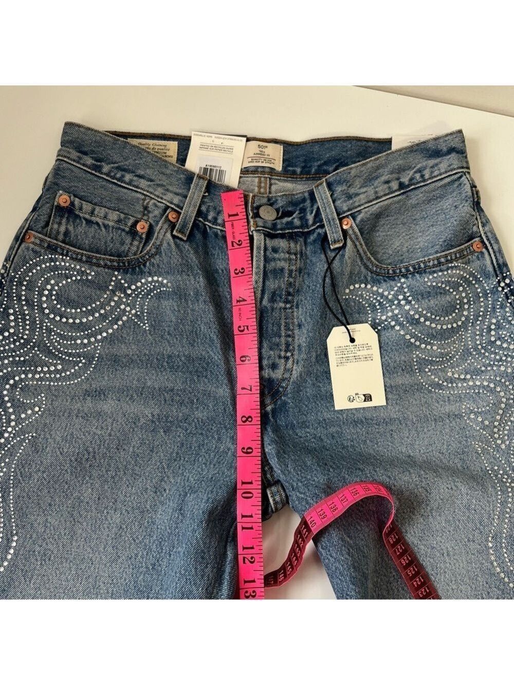 Levi's x Beyoncé 501 90s Jeans Size 27 - Picture 14 of 16